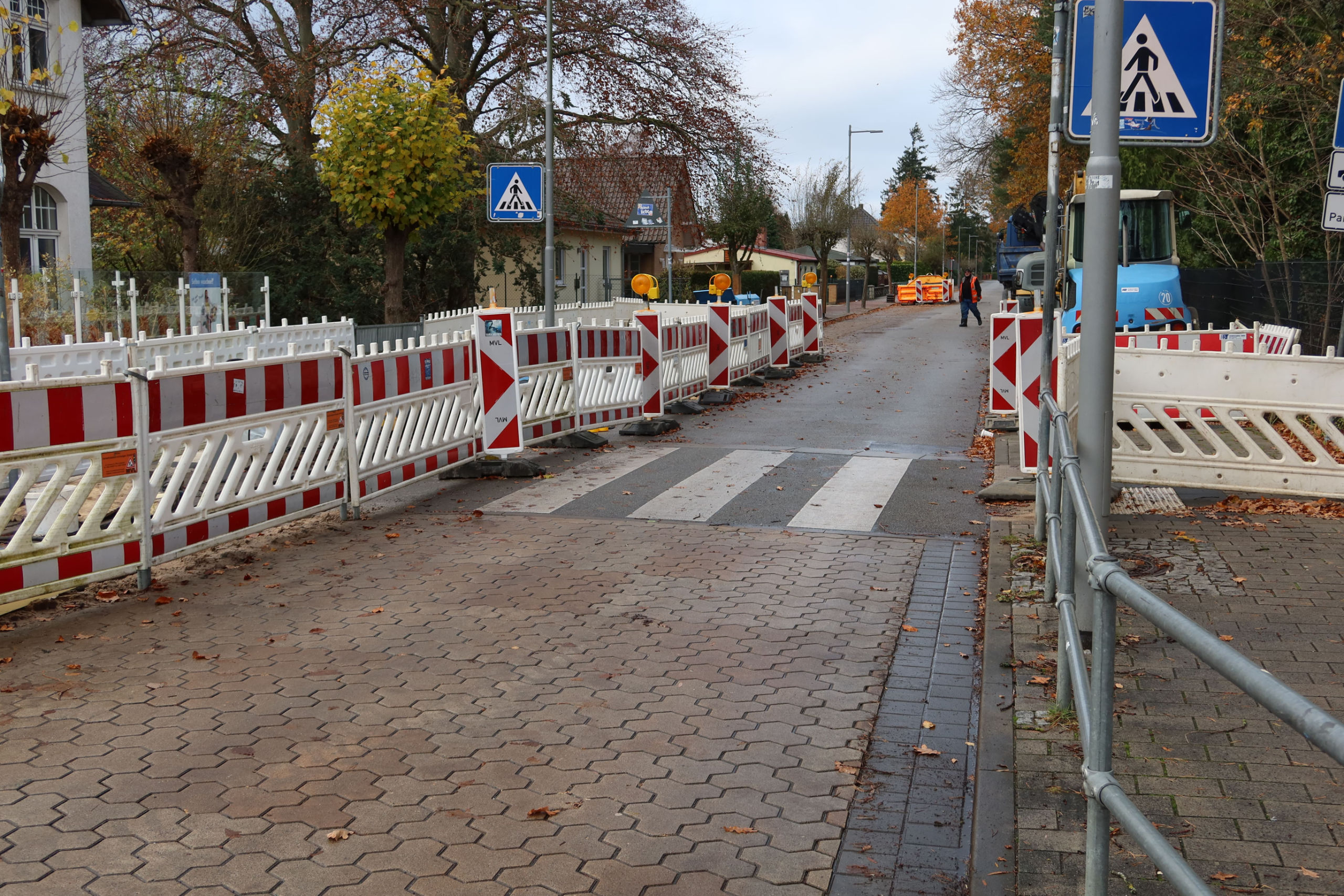 Baustellenabsperrung